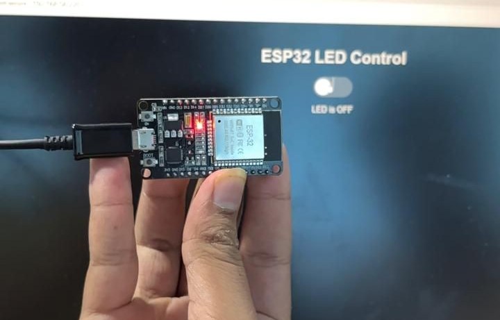 LED off after pressing OFF